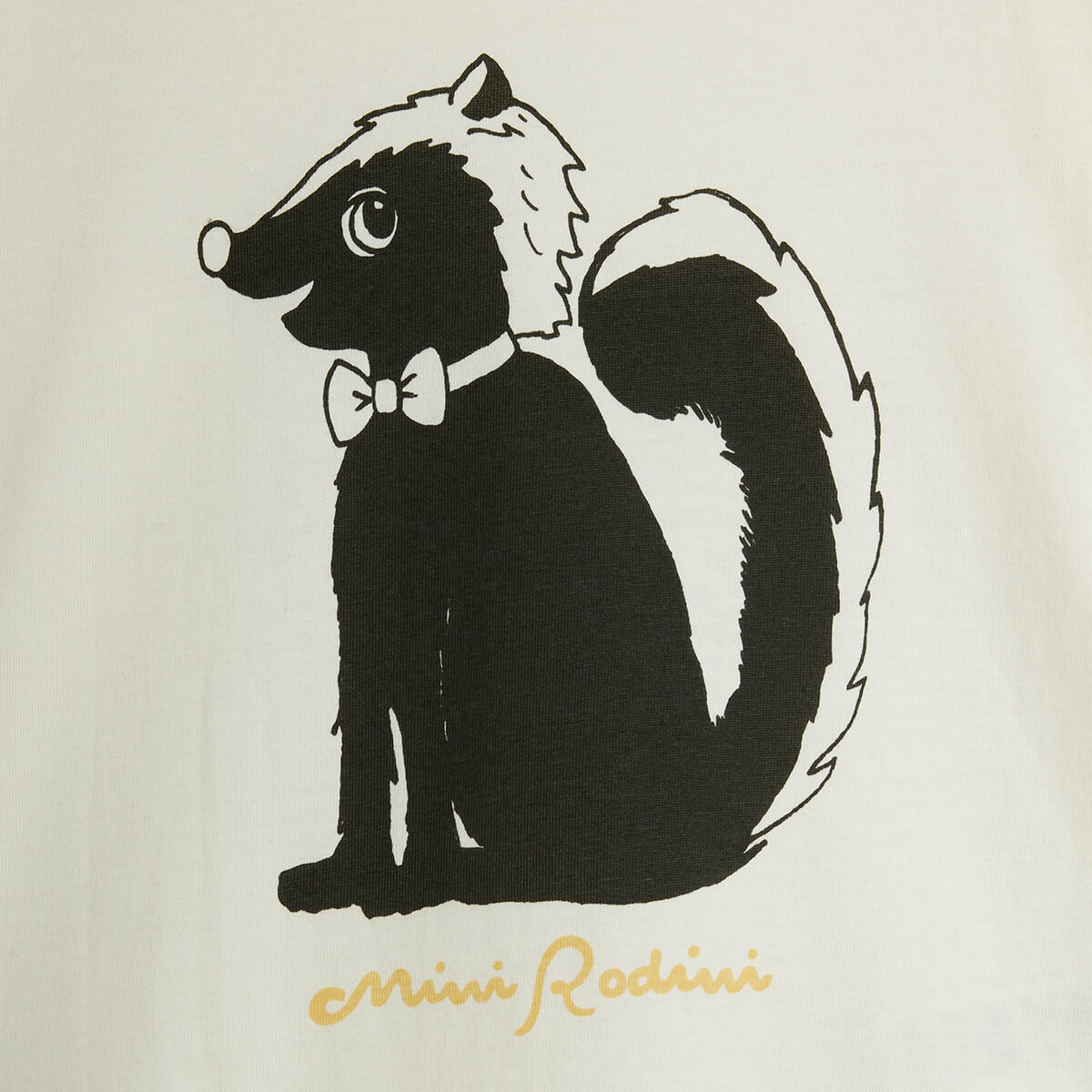 T-shirt enfant en coton bio blanc décontracté avec imprimé poitrine pour le quotidien
