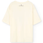 T-shirt Oversize en Coton Cheval Blanc Brillant et Ludique pour Enfants Expressifs